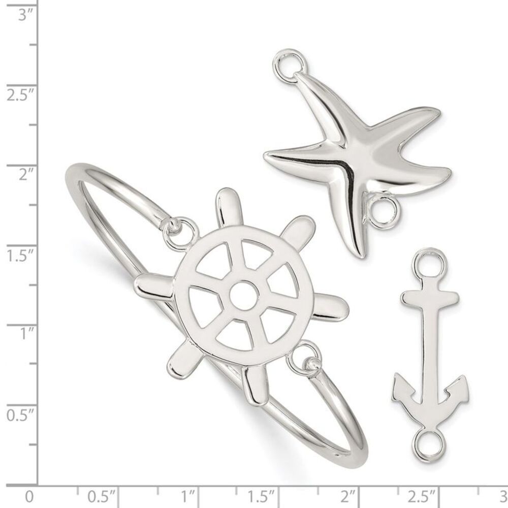 Kazi Luxury Sterling Silver With Interchangeable … - image 3